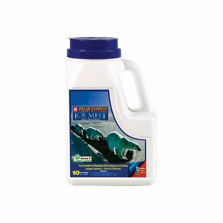 NUNC PATIO SUPPLIES 10 lbs Blended Granule & Flake Ice Melt NU3324564